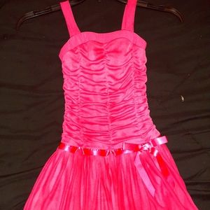 Girls' Hot Pink Dress